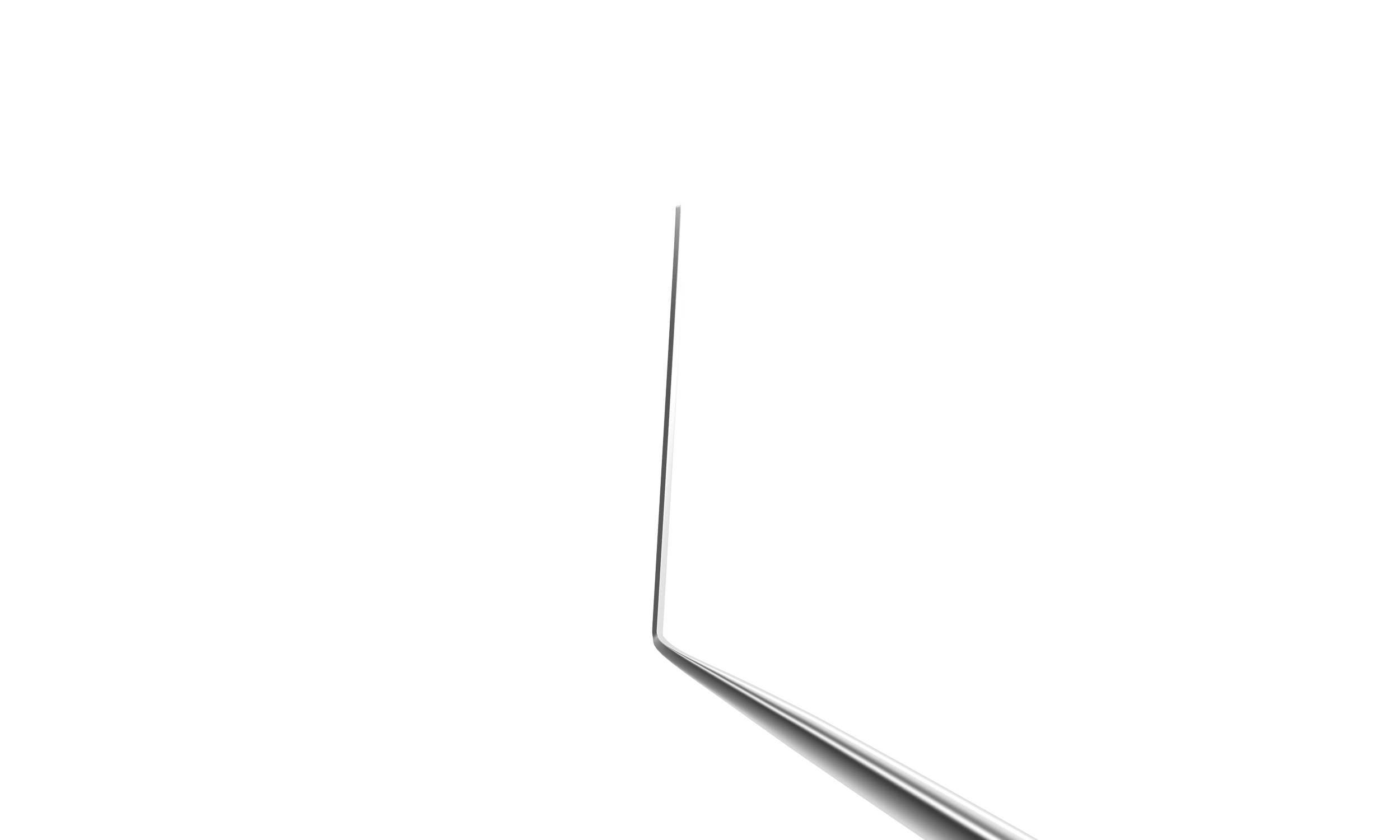 Side view of Bicalto titanium surgical tool showing ergonomic round handle