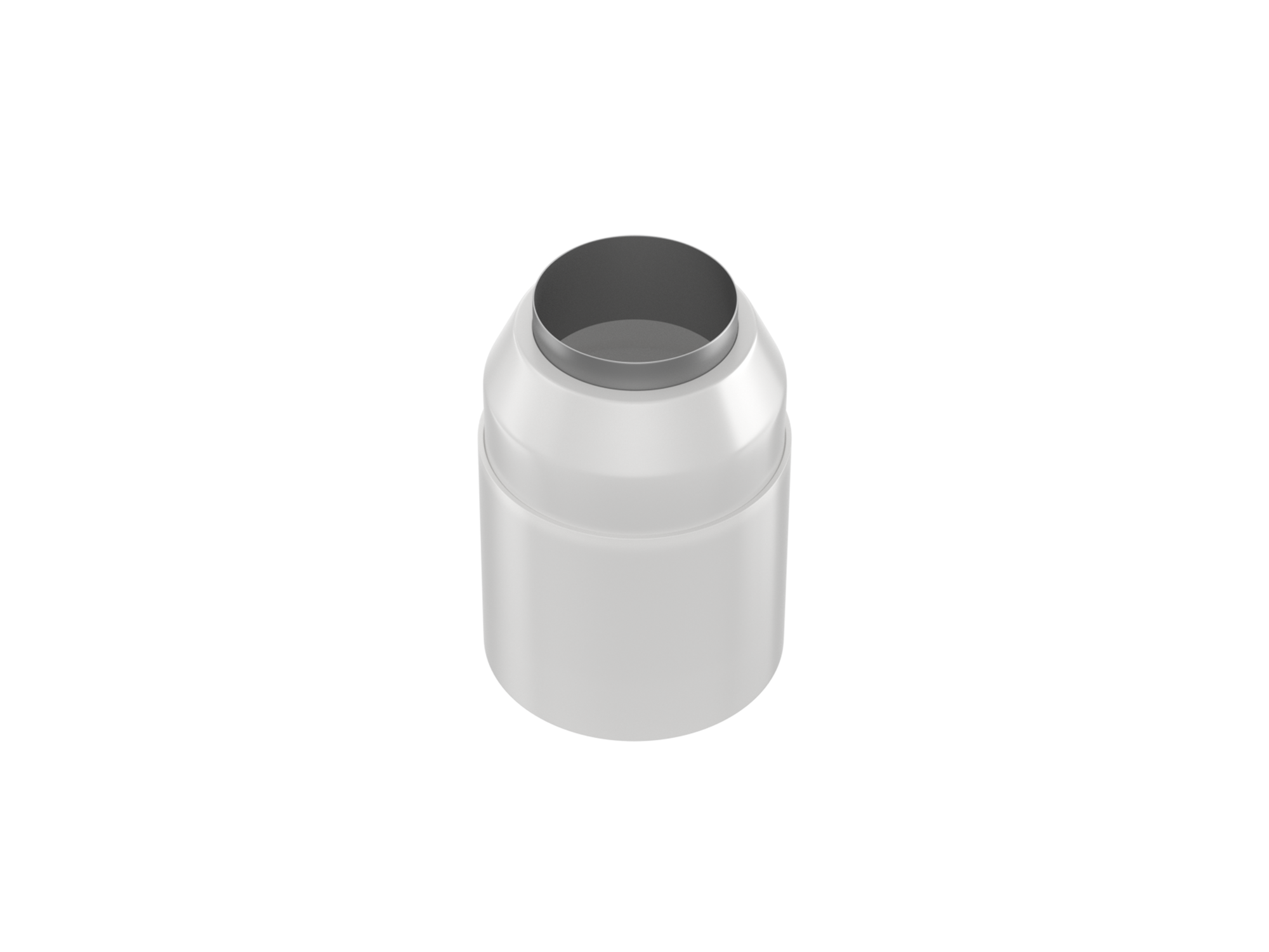 Detailed view of the disposable trephine used in surgical procedures