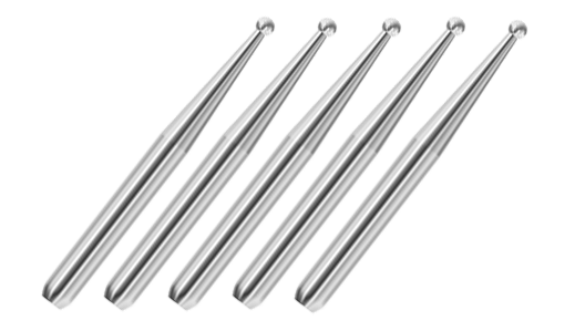 Alger Brush replacement burrs with tungsten carbide coating for precise eye surgery
