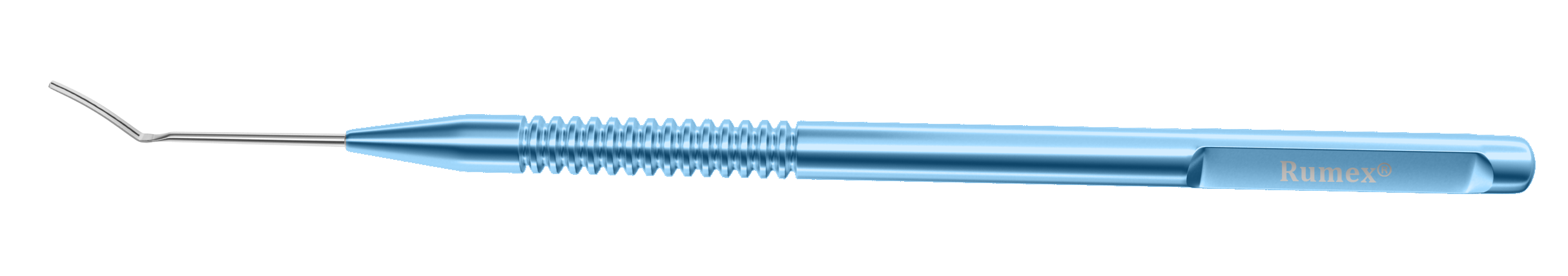 Titanium ophthalmic spatula with round handle for DALK procedure
