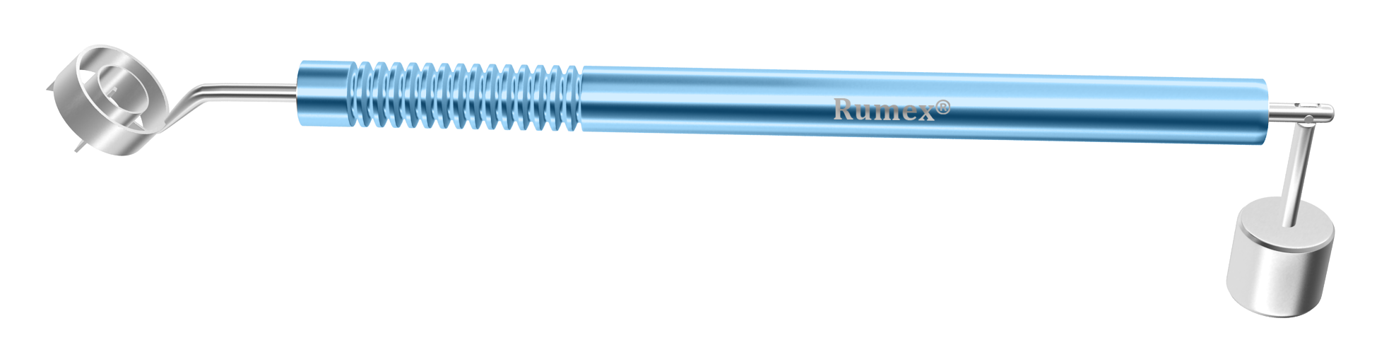 Velasquez Gravity Corneal Marker with radial blades and angled shaft for precise eye surgery marking