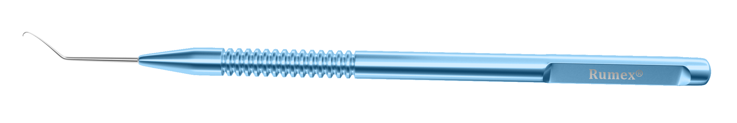 angled round handle ophthalmic instrument for eye surgery