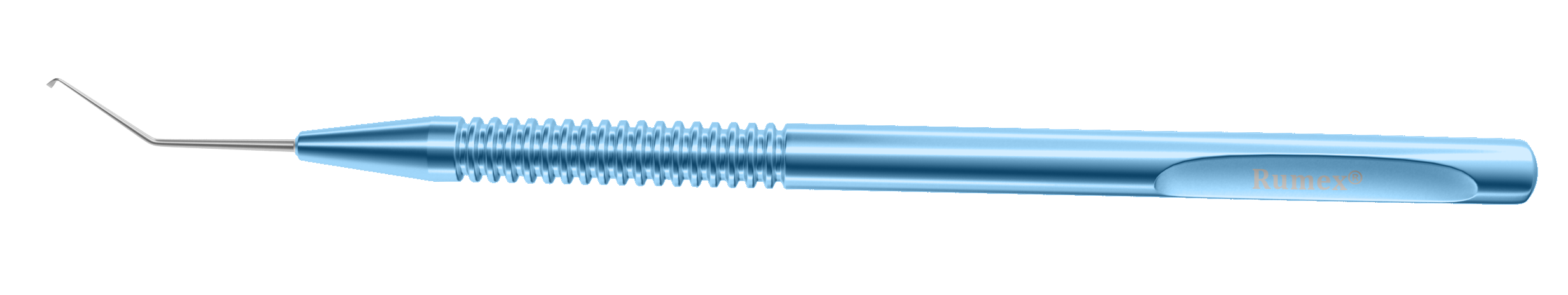 angled titanium axe for camping and wood chopping, side view