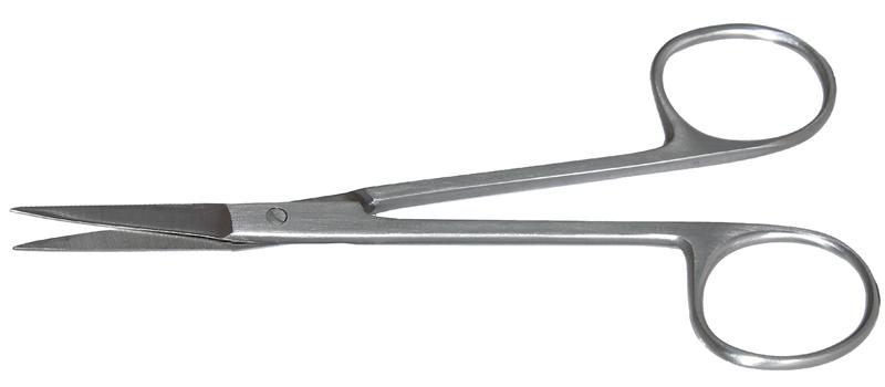 High precision iris scissors with sharp tips for delicate surgeries