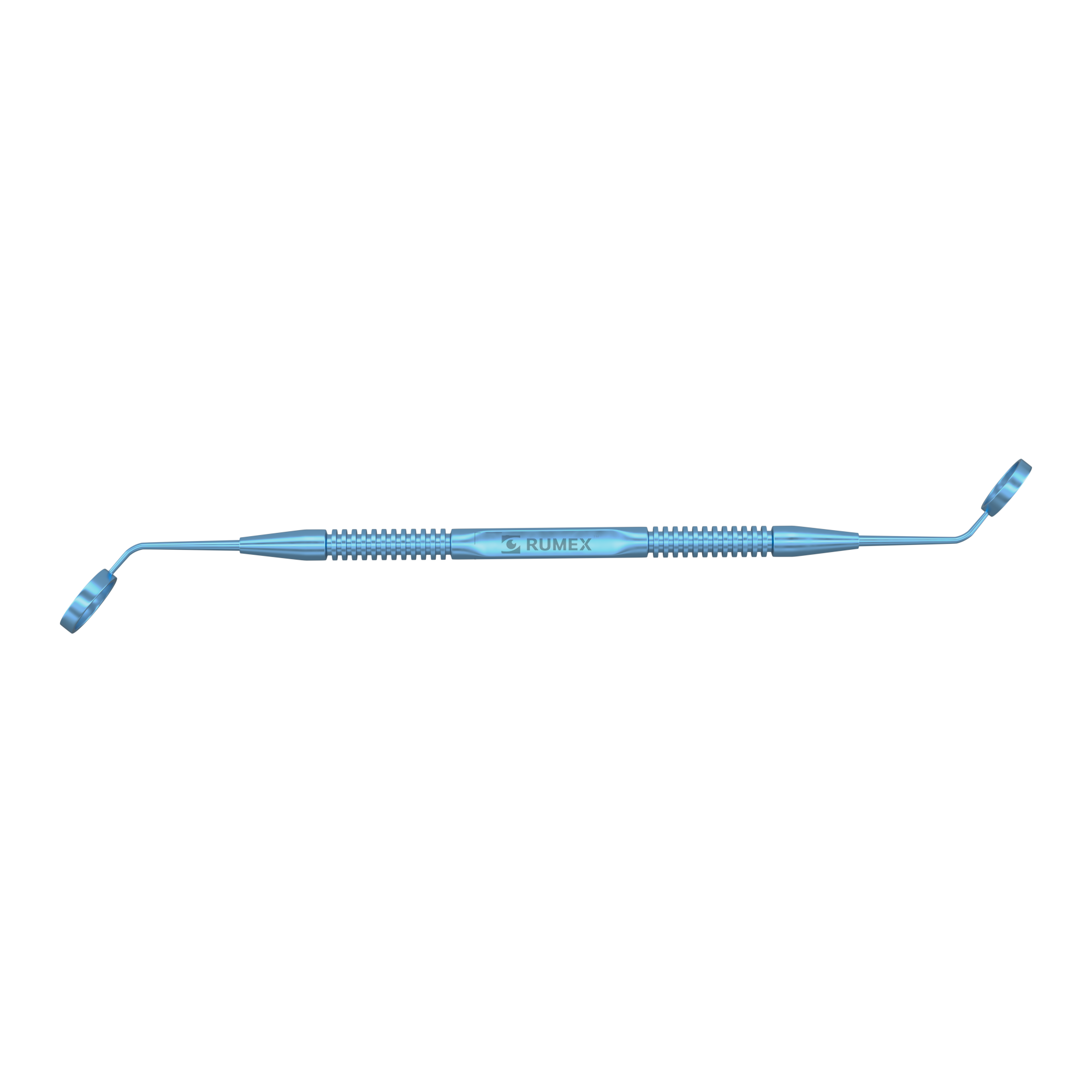 DSAEK double-ended corneal marker in hand for surgical use