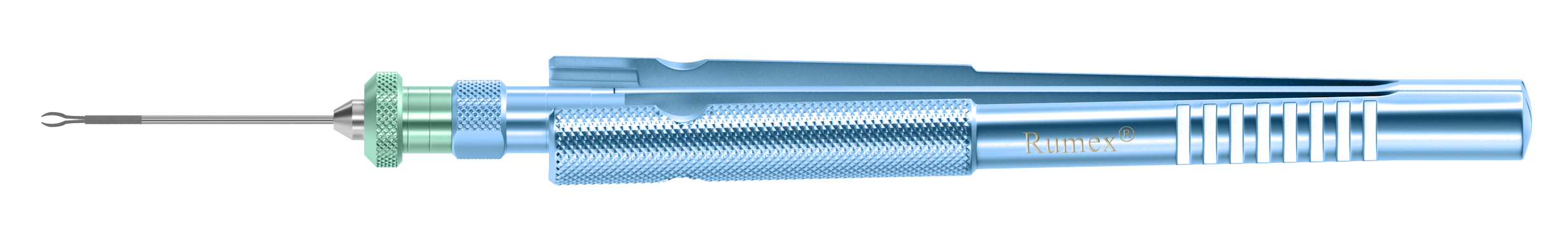 Vitreoretinal end-gripping forceps with asymmetrical jaws for delicate retina surgery