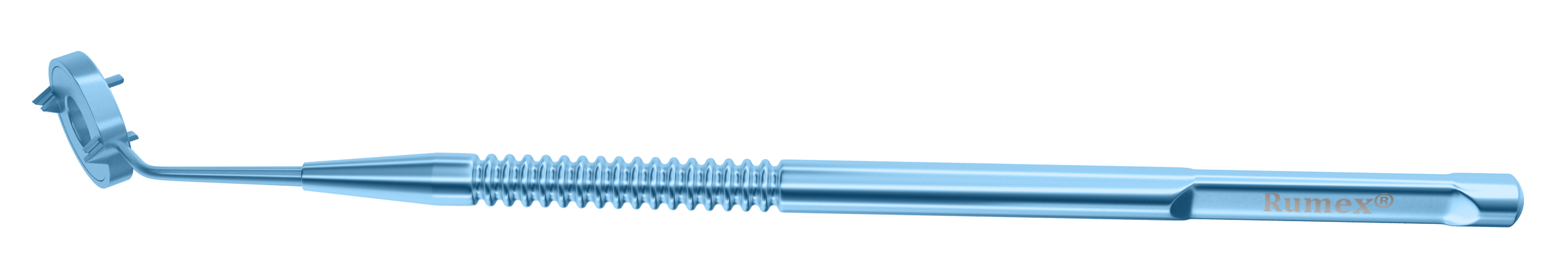 Toric IOL marker with beveled face for precise lens alignment