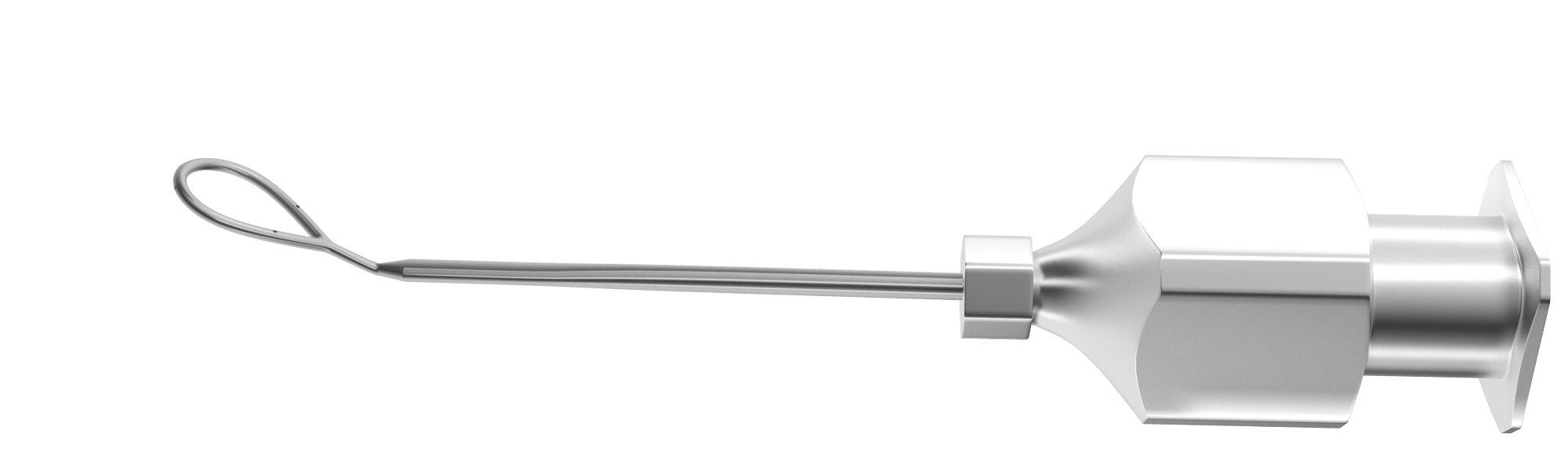 Irrigating vectis with three ports used in eye cataract surgery
