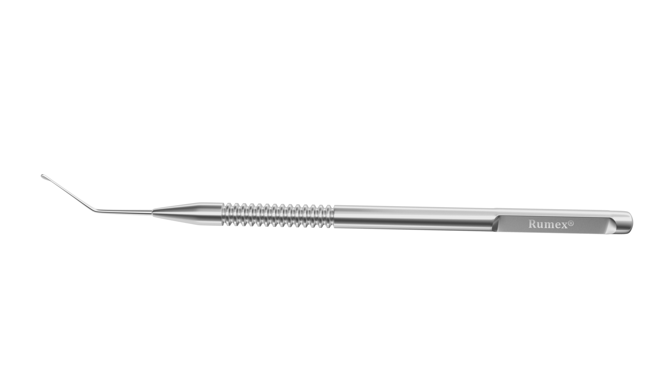 Precision nucleus manipulator showcasing round handle design and stainless steel finish.