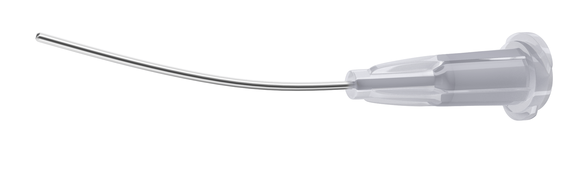 Disposible lacrimal cannula used in eye surgery, 26G size