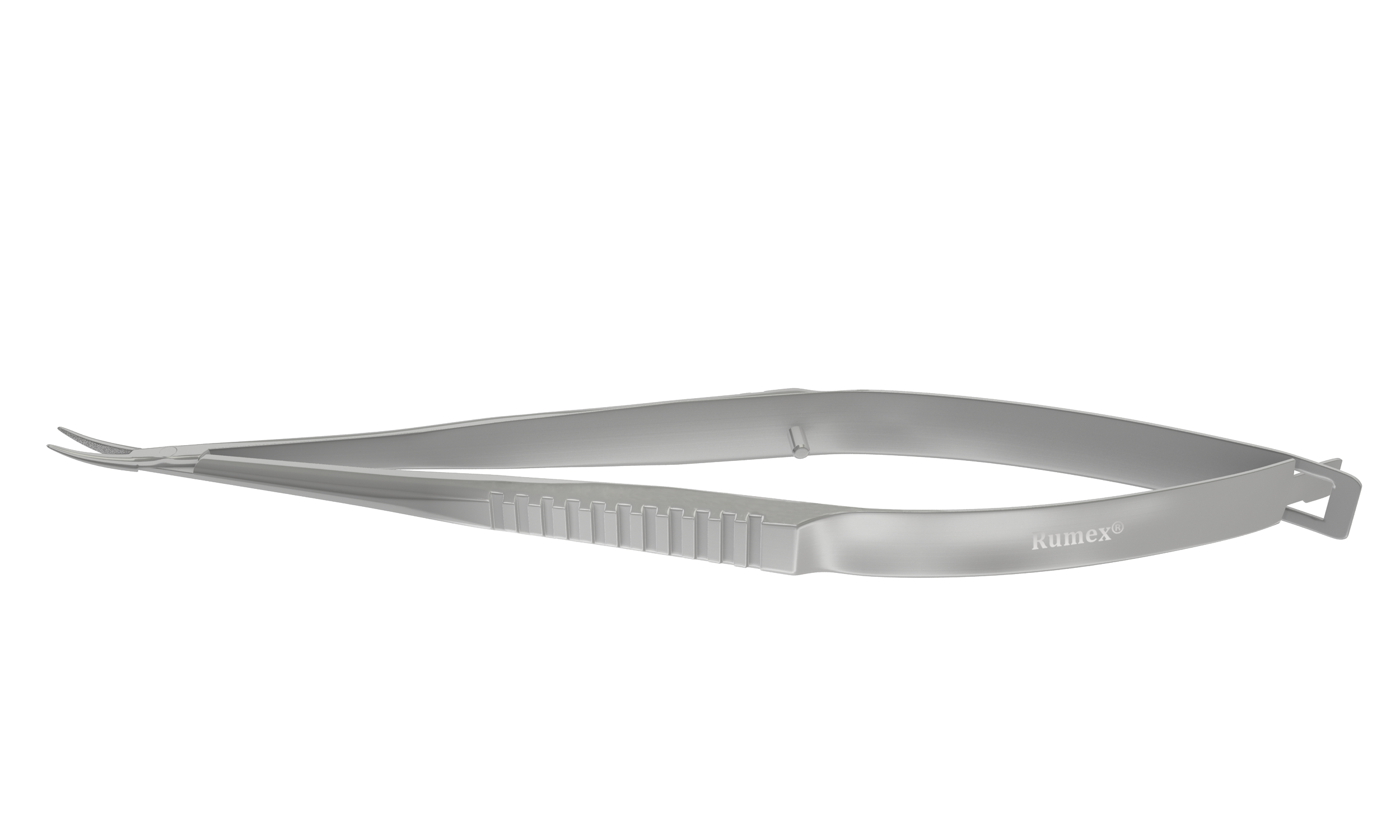 Castroviejo needle holder with delicate jaws for precise suturing