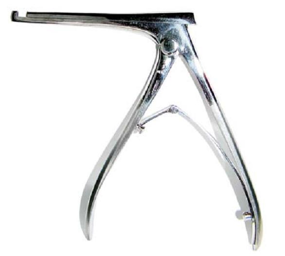 Close-up of Precision Kerrison Rounger, Size 0, showcasing its polished finish and stainless steel construction.