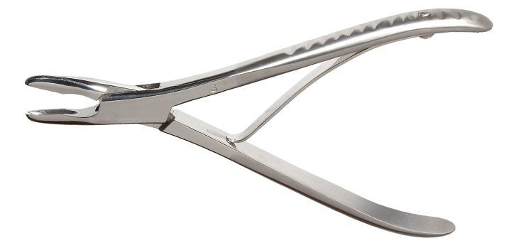 Close-up of Belz lacrimal sac rounger in polished stainless steel, showcasing its precision design.