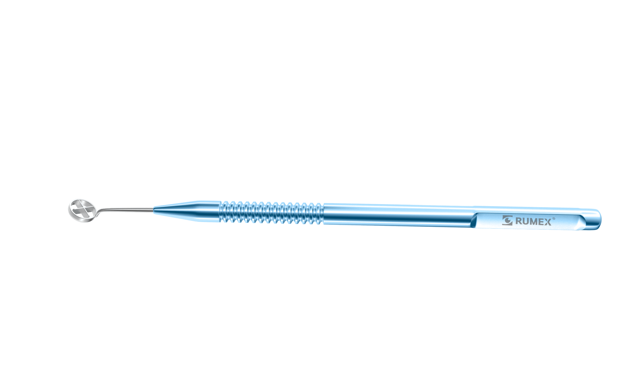 Titanium optical zone marker with cross hairs for surgical precision