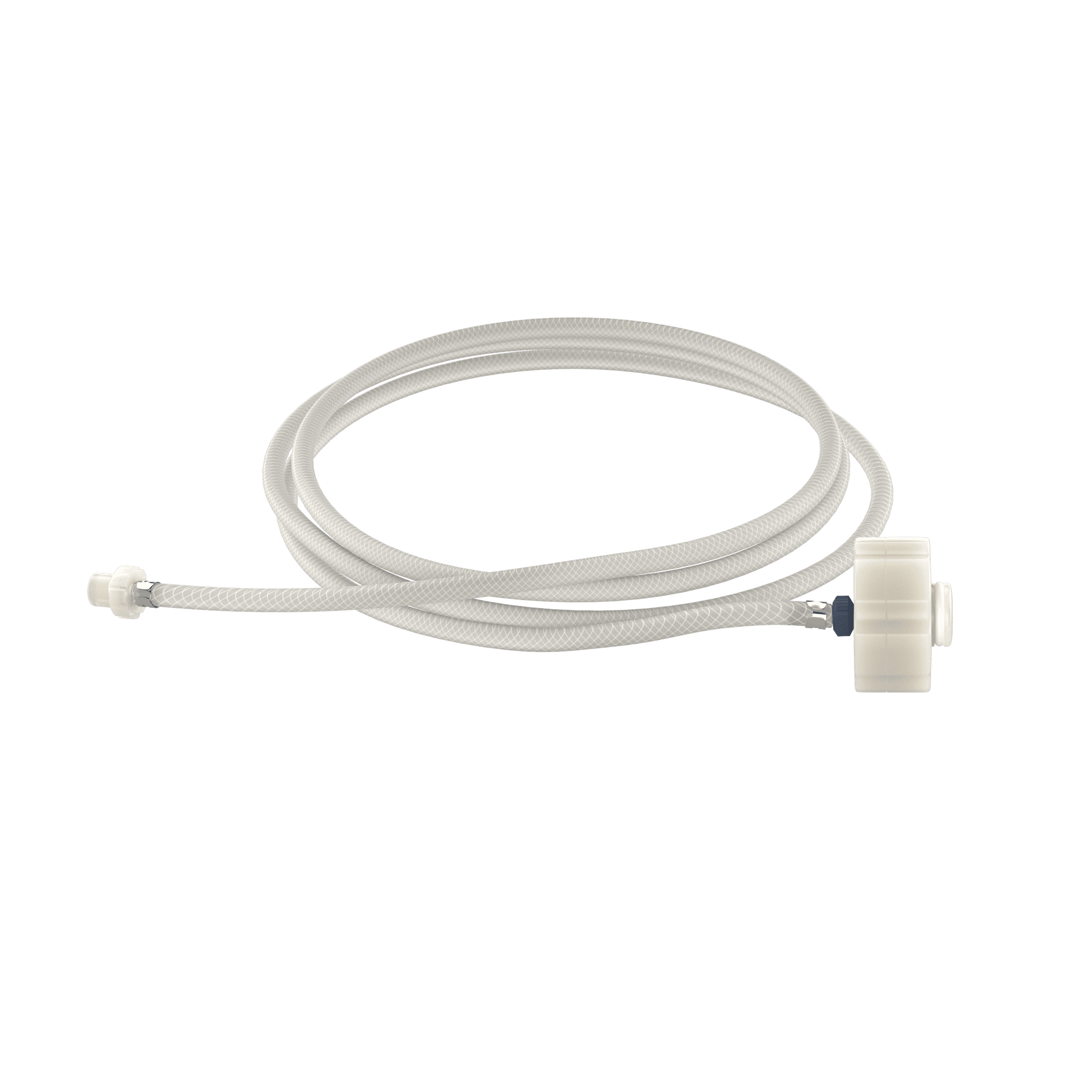Reusable tubing system for silicone oil infusion in ophthalmic surgery